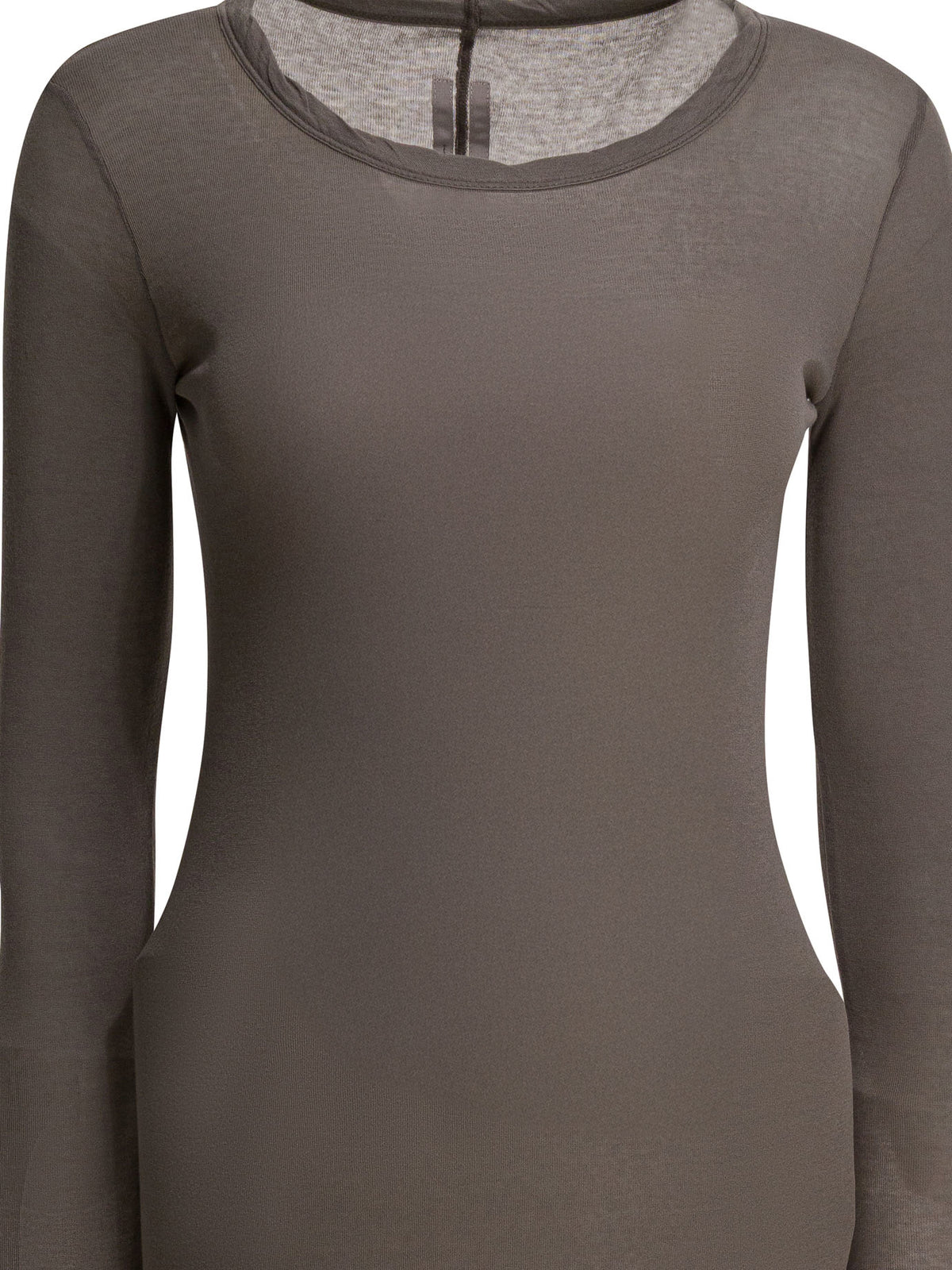 Rick Owens Cotton midi dress - Brown