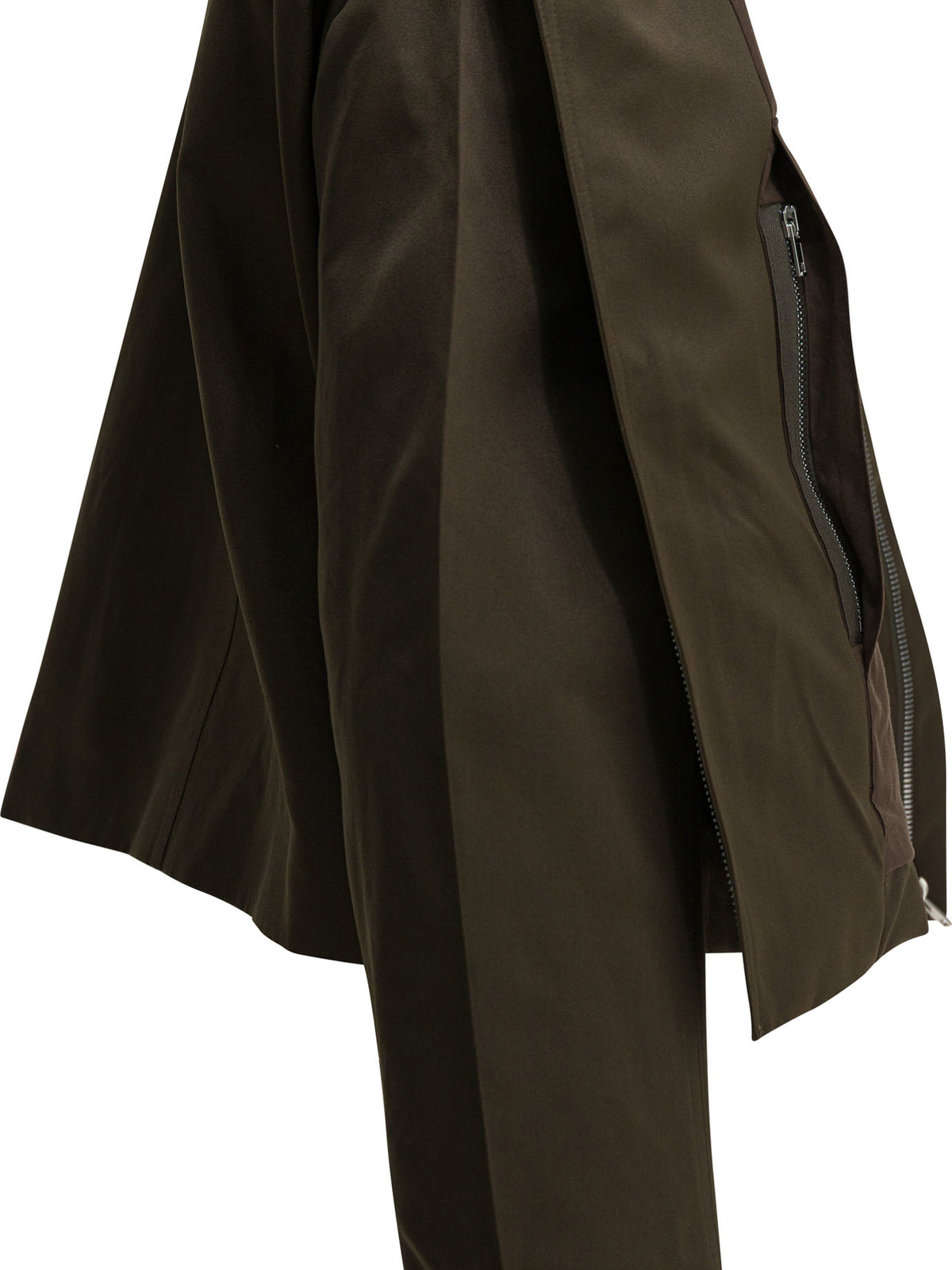 Rick Owens "Heizmer Mac" Jacket - Brown
