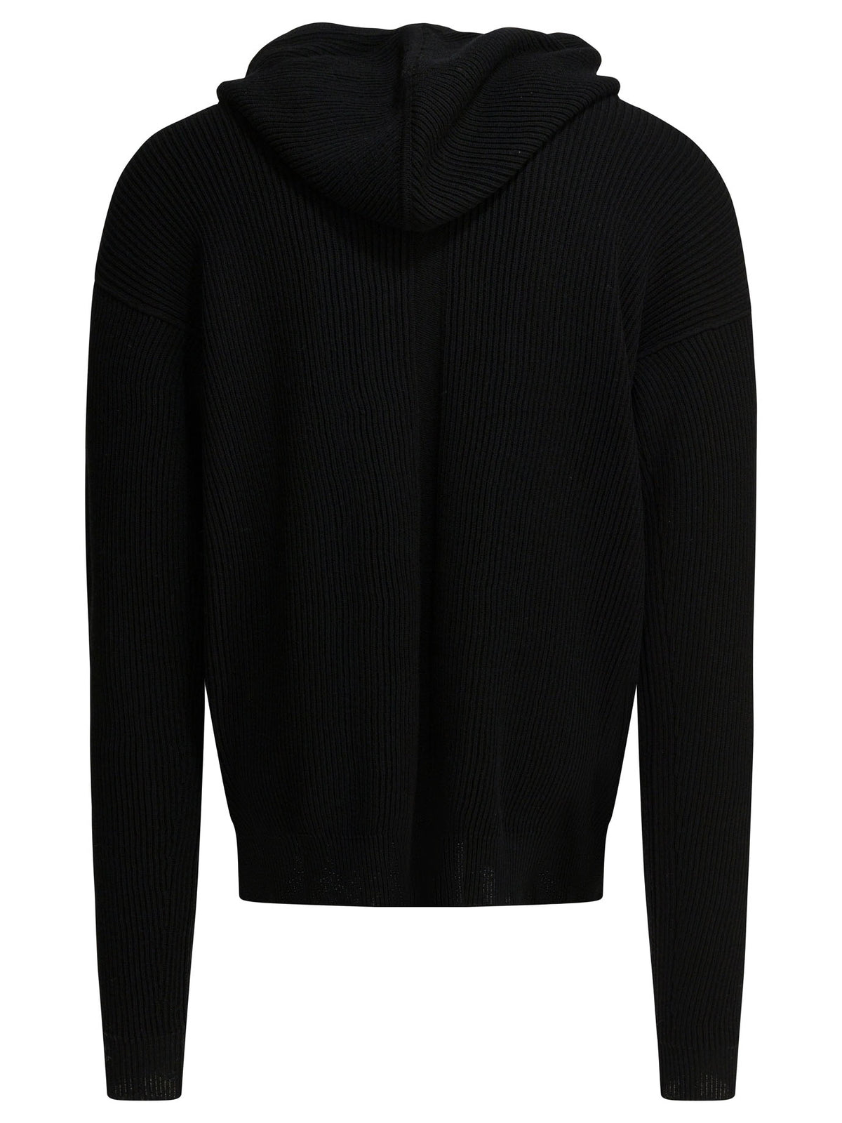 Rick Owens "Temple" zippered sweater - Black