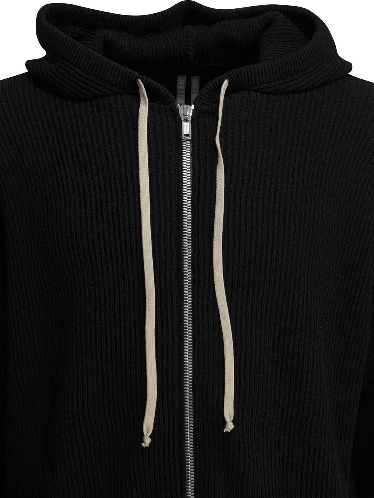 Rick Owens "Temple" zippered sweater - Black