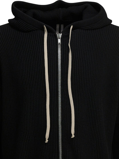 Rick Owens "Temple" zippered sweater - Black