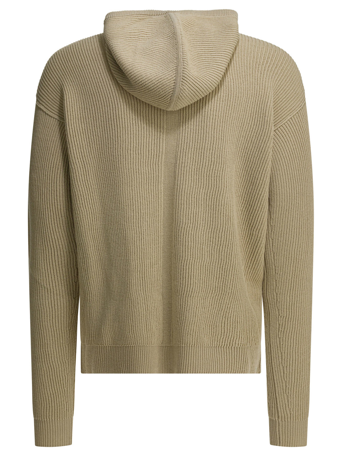 Rick Owens "Temple" zippered sweater - Beige