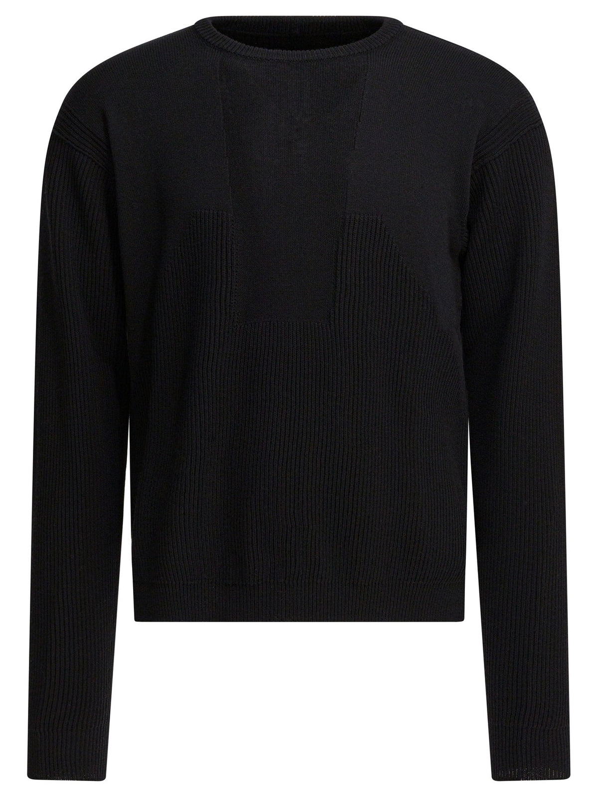 Rick Owens Virgin wool crewneck sweater - Black
