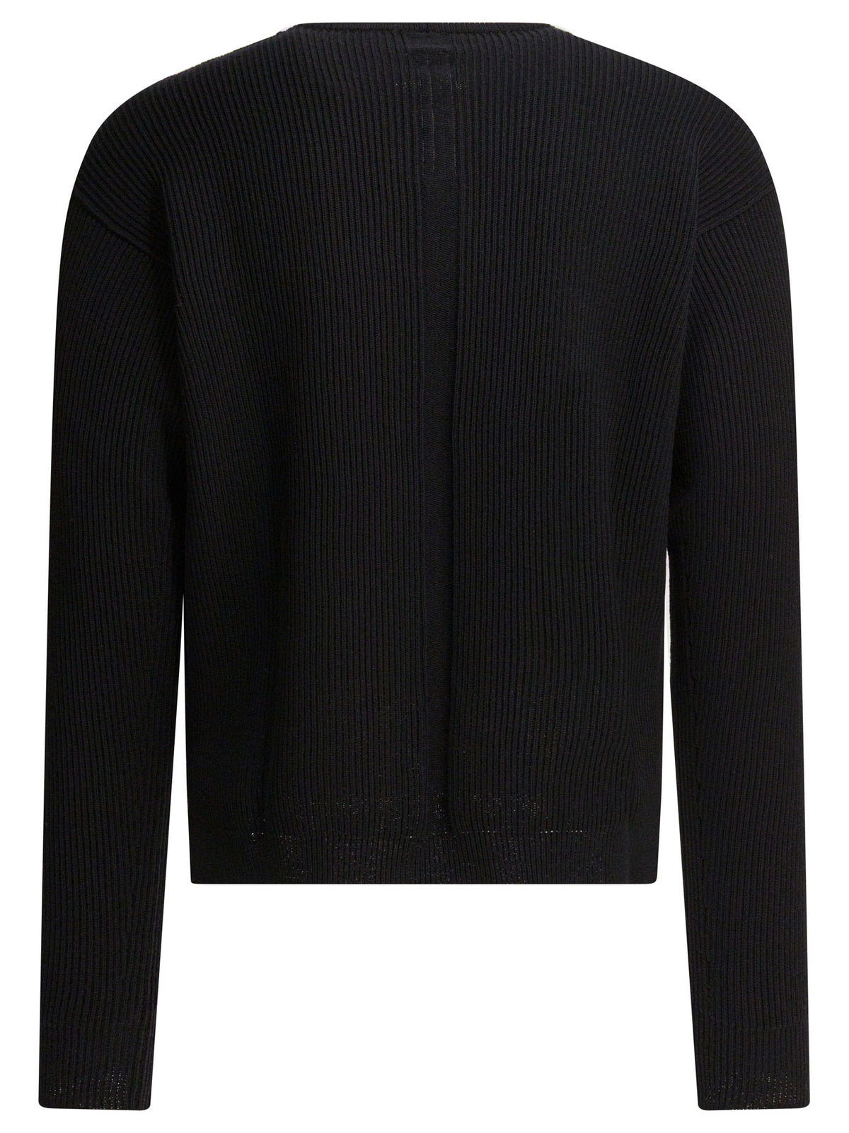 Rick Owens Virgin wool crewneck sweater - Black