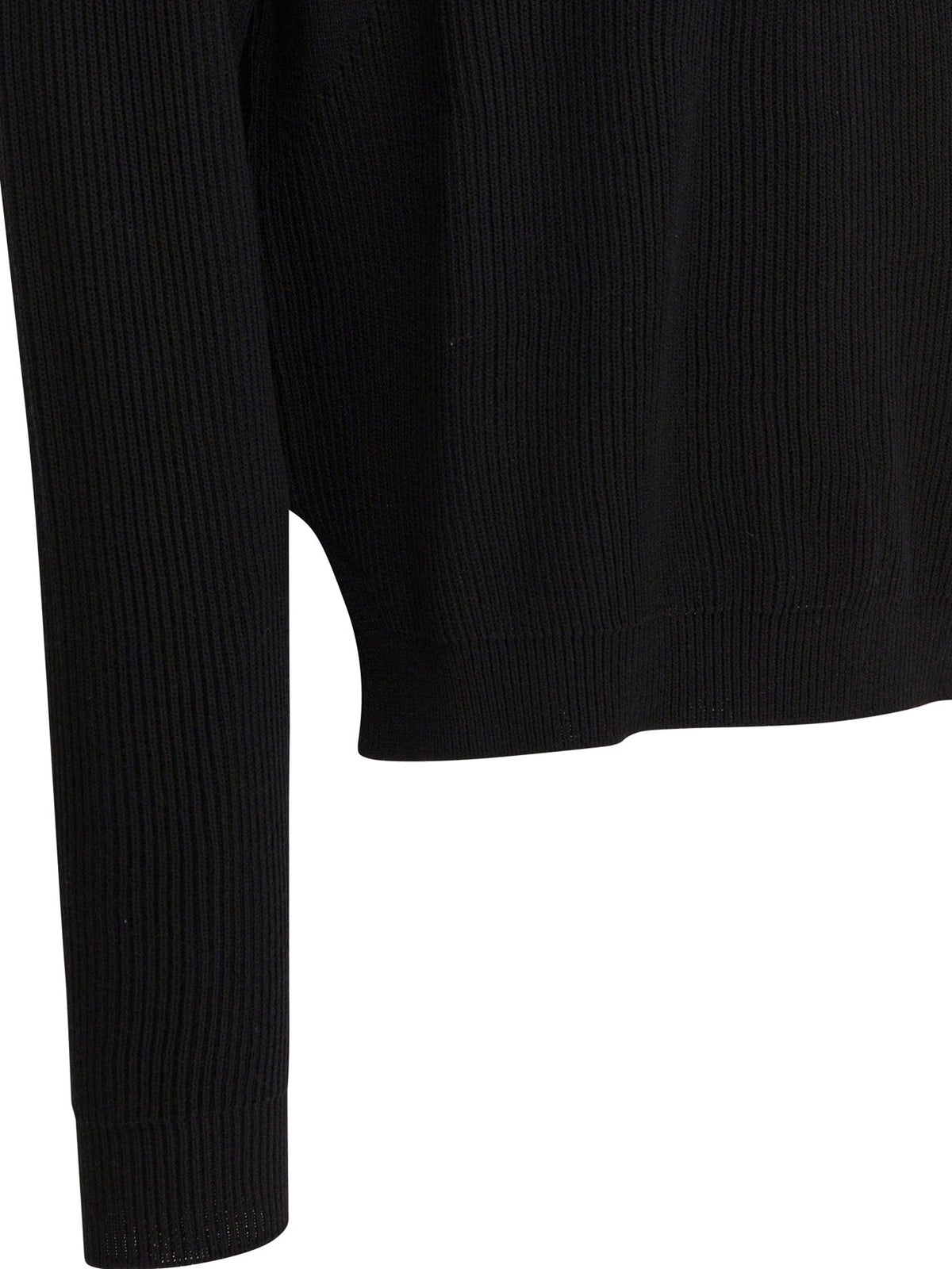 Rick Owens Virgin wool crewneck sweater - Black