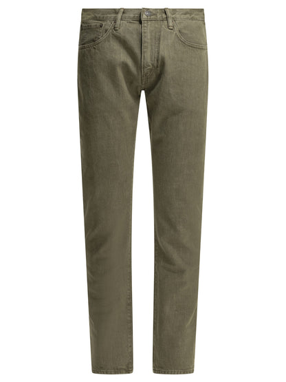Rrl By Ralph Lauren "Olive" Straight-leg jeans - Green