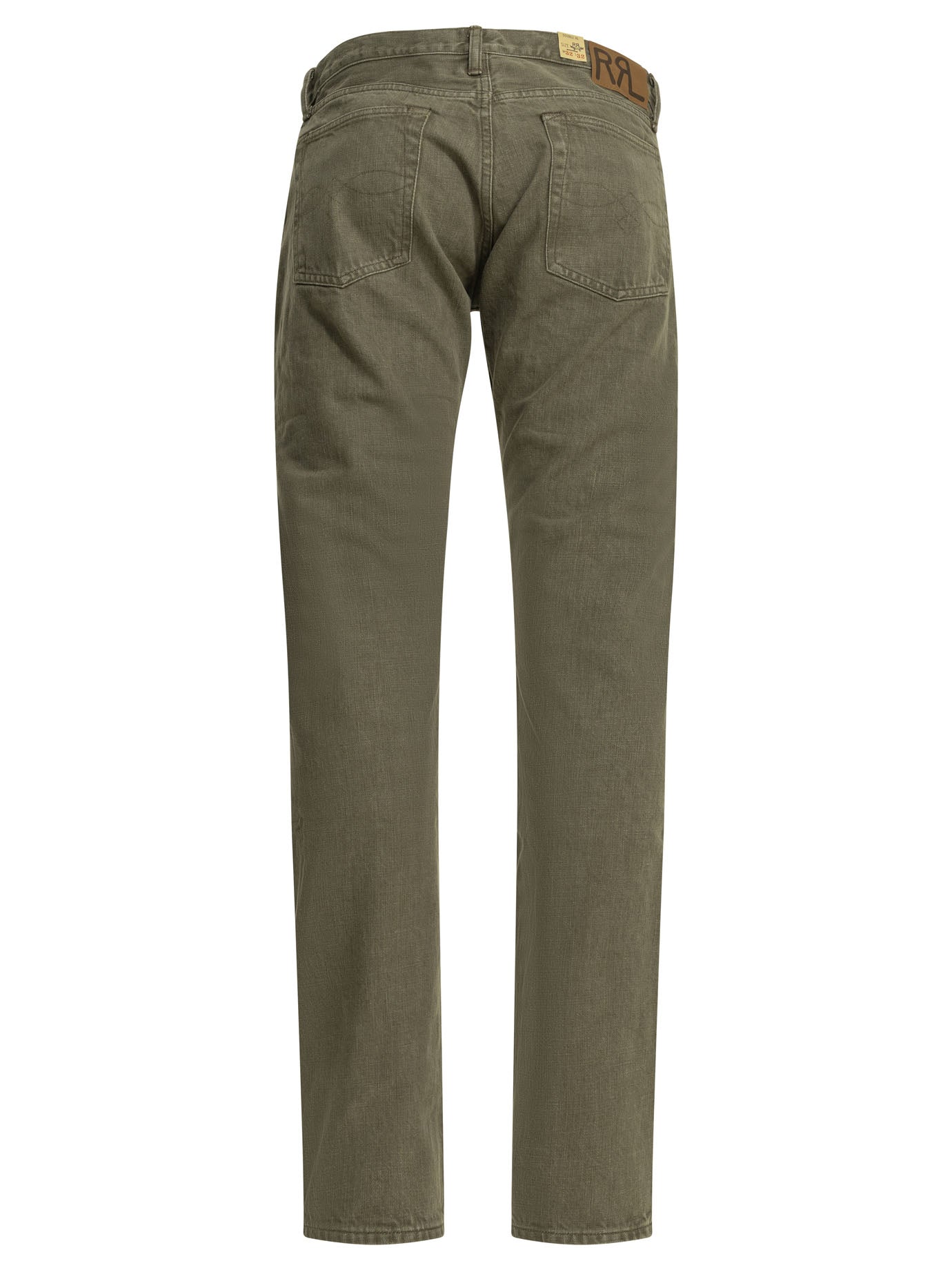 Rrl By Ralph Lauren "Olive" Straight-leg jeans - Green