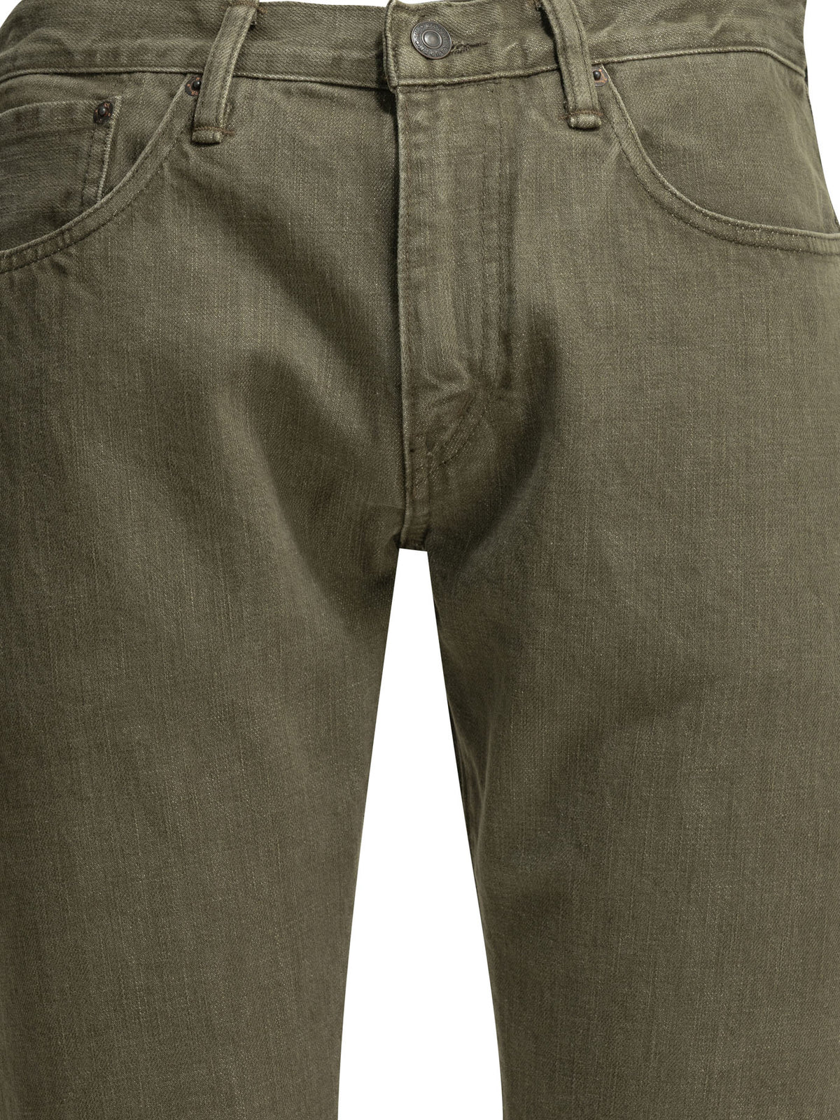 Rrl By Ralph Lauren "Olive" Straight-leg jeans - Green