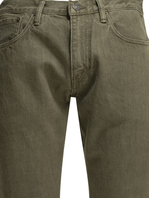 Rrl By Ralph Lauren "Olive" Straight-leg jeans - Green