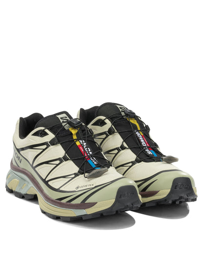 Salomon "XT-6 GTX" Low-Top Sneakers - Green