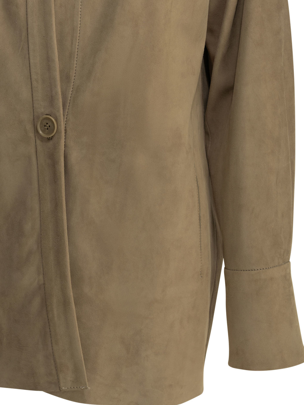 Salvatore Santoro Suede leather jacket - Beige