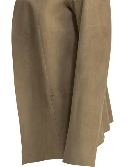 Salvatore Santoro Suede Blazer - Beige