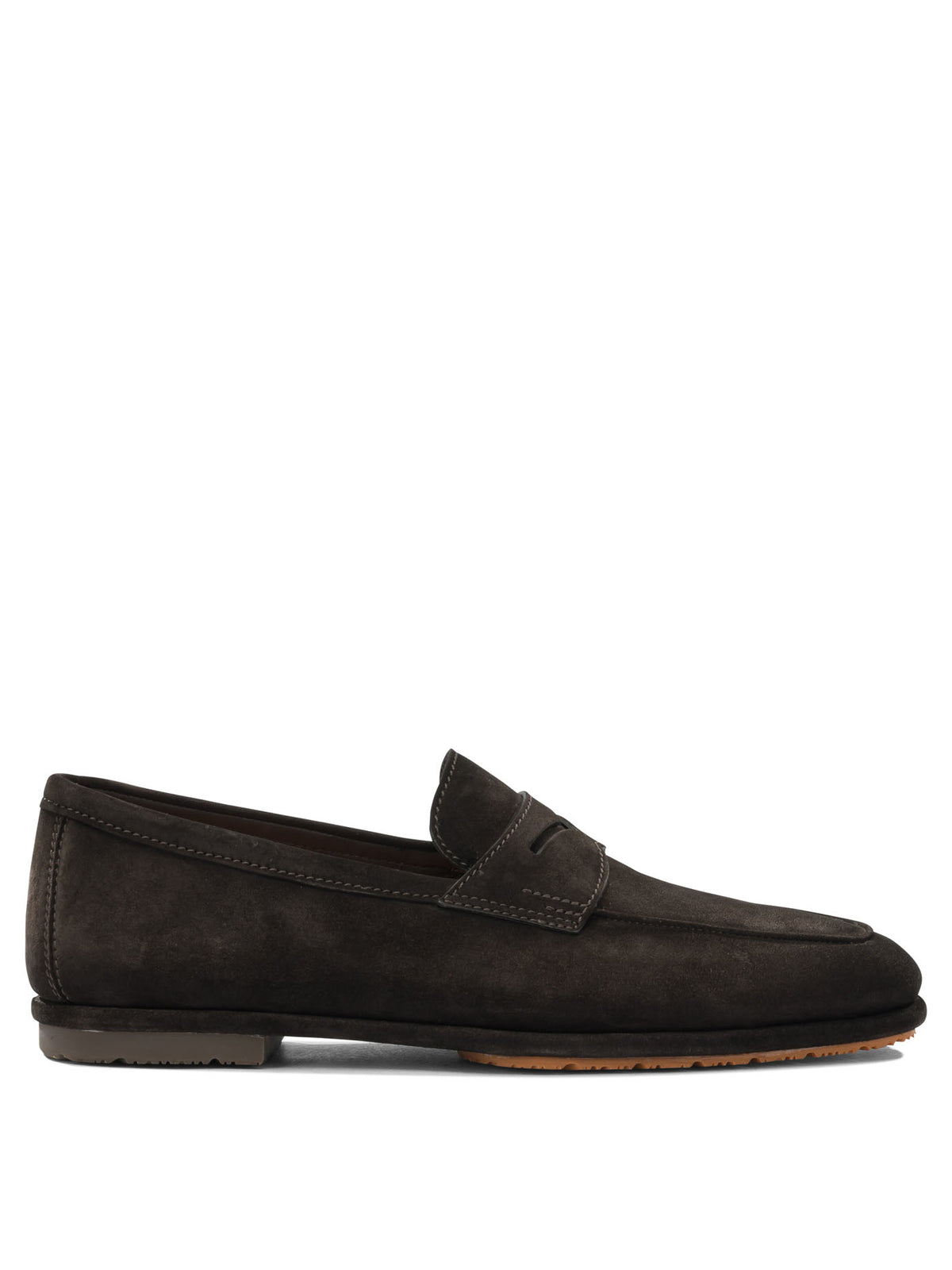 Santoni "Carlo" loafers - Brown