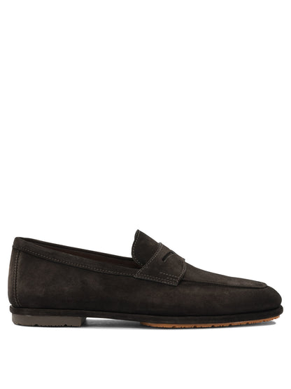 Santoni "Carlo" loafers - Brown