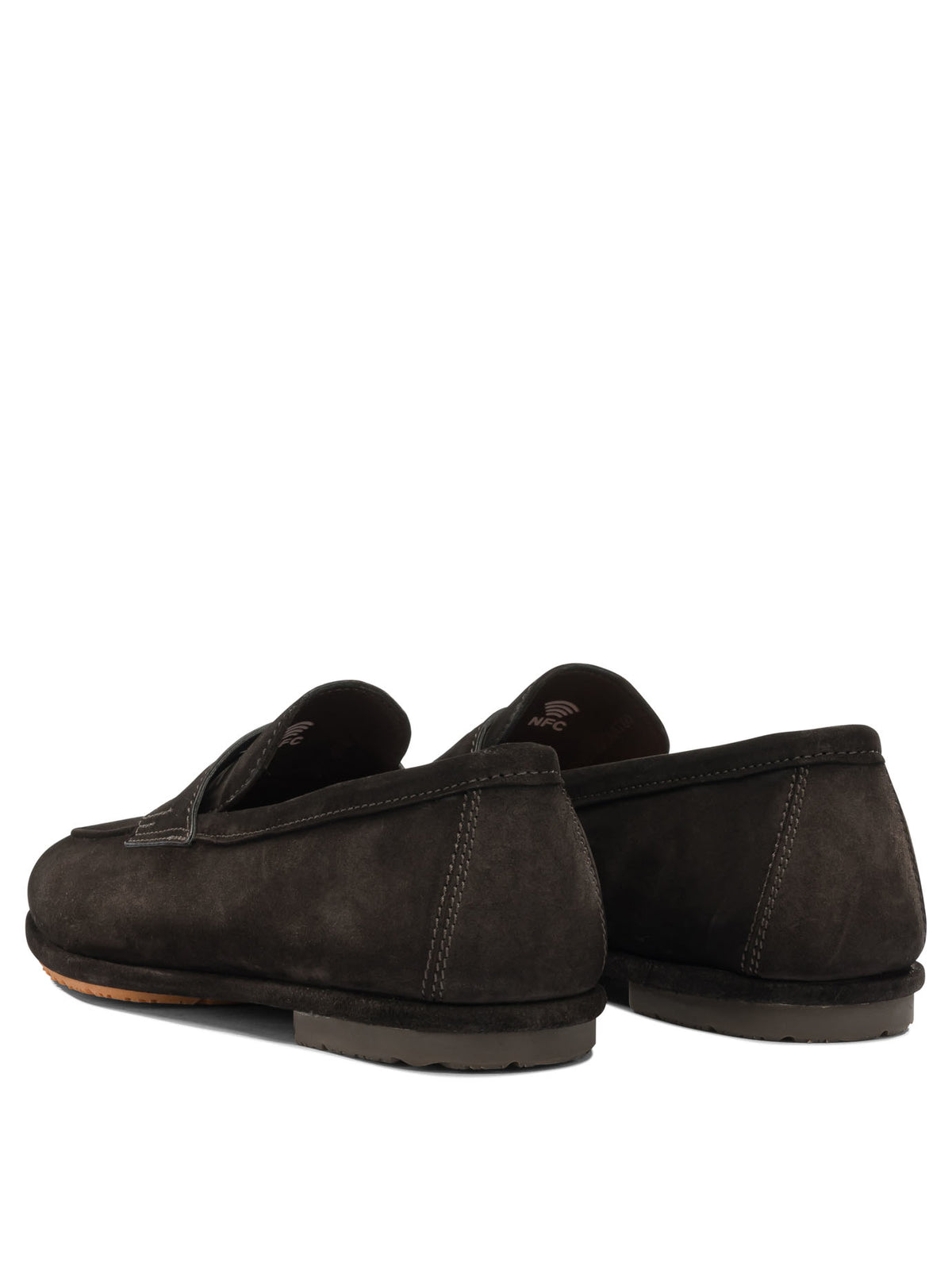 Santoni "Carlo" loafers - Brown
