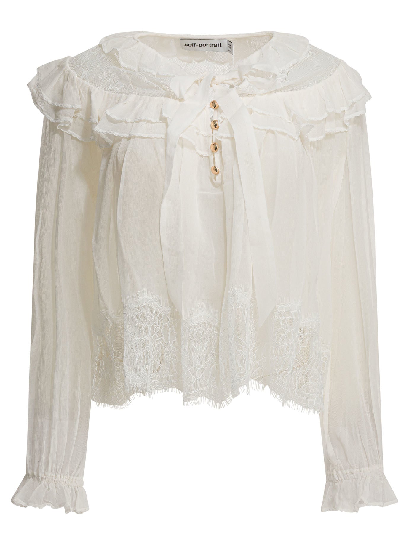 Self-Portrait Lace blouse - White