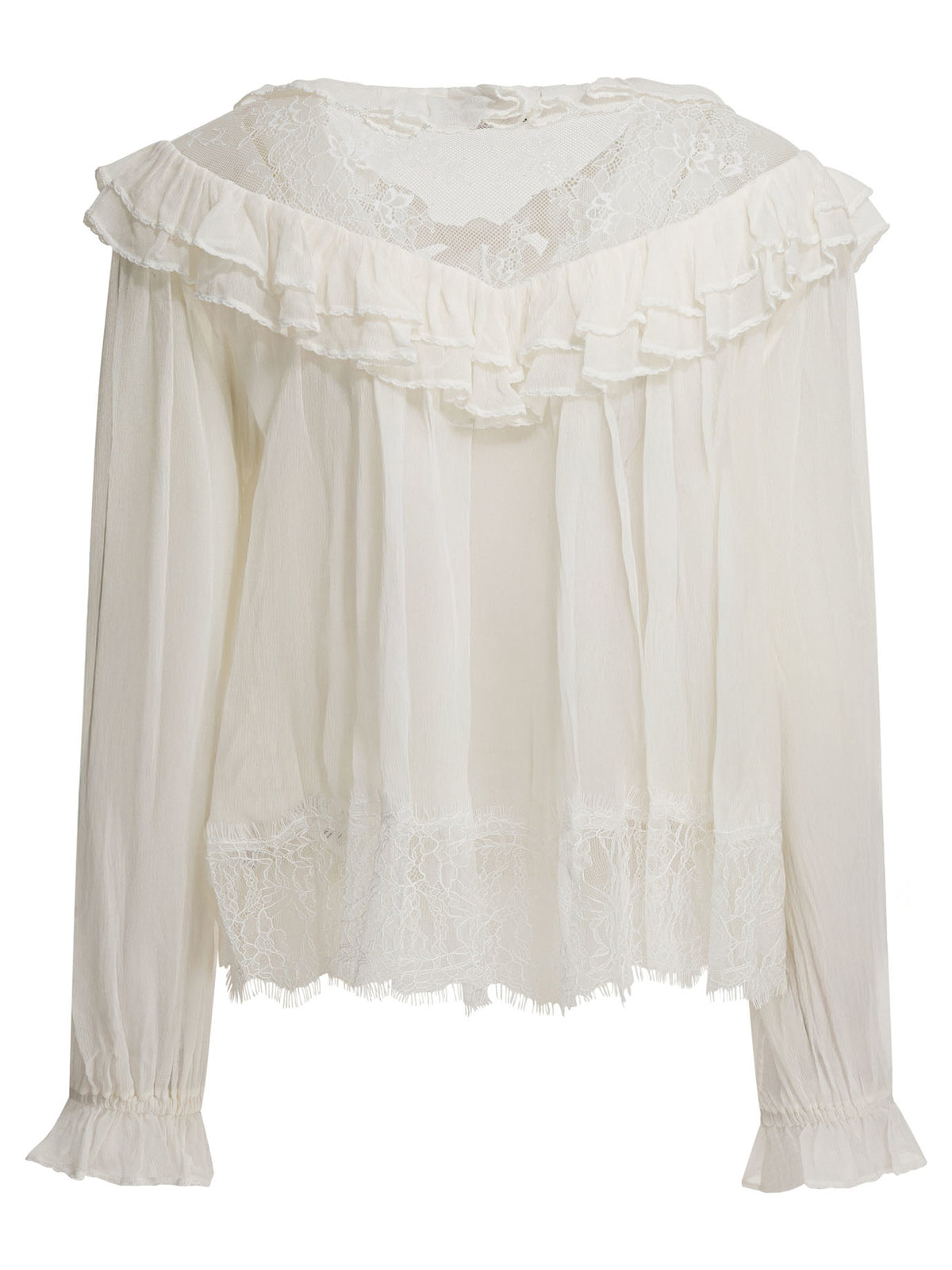 Self-Portrait Lace blouse - White