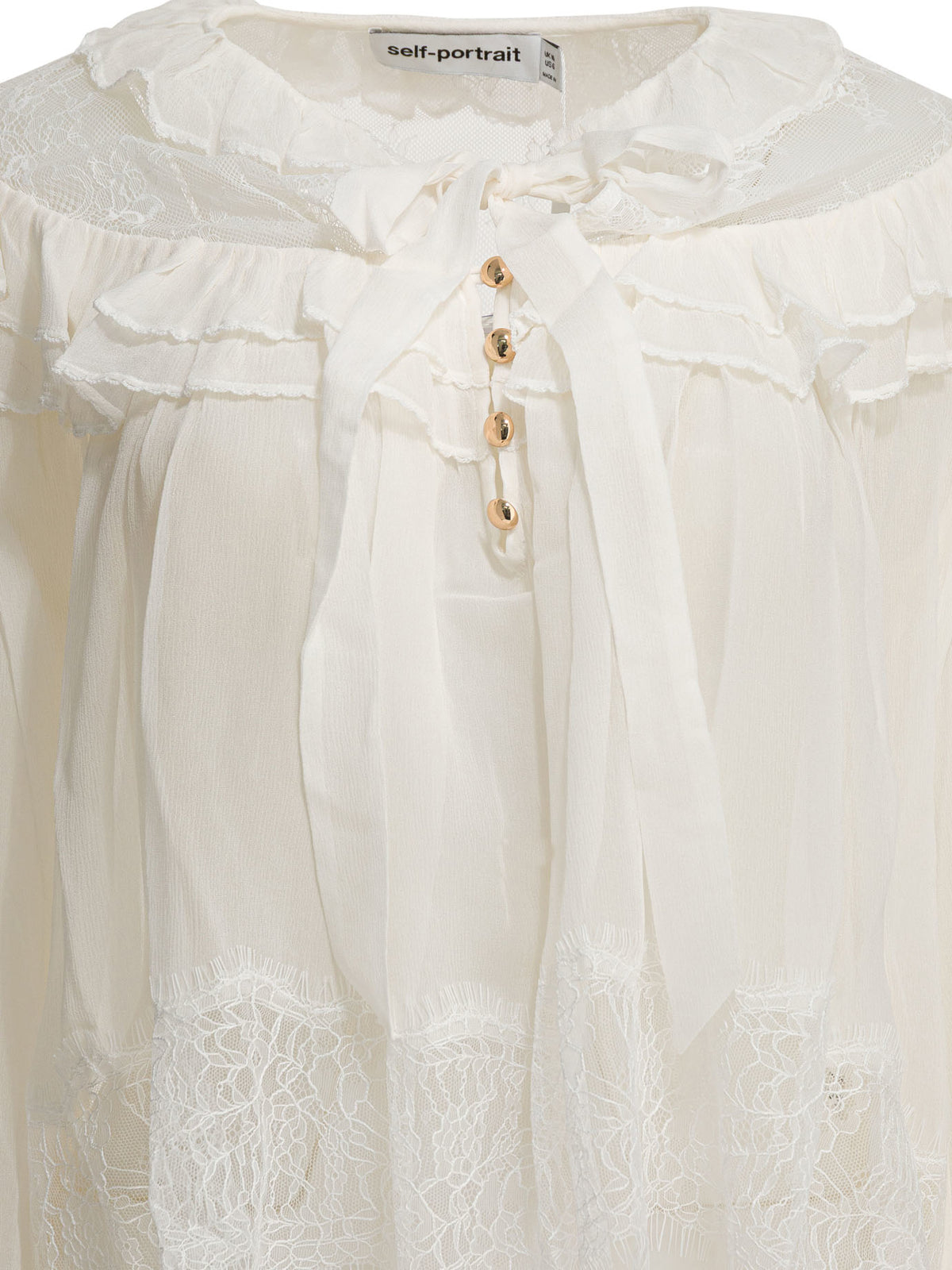 Self-Portrait Lace blouse - White