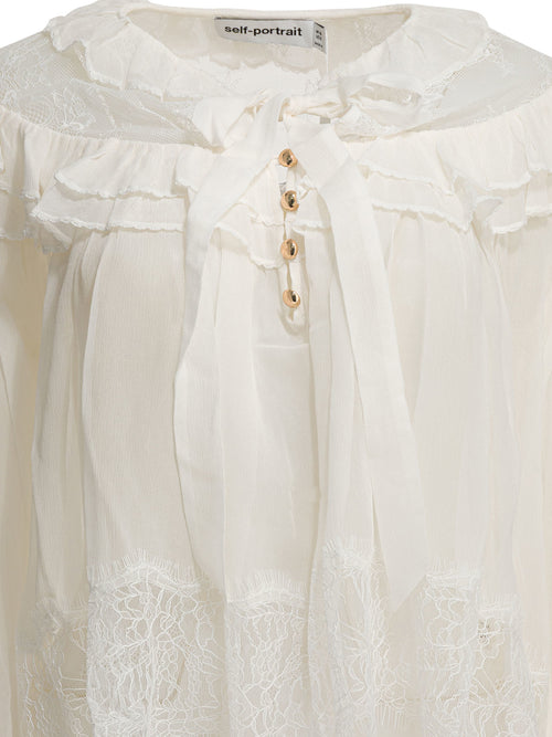 Self-Portrait Lace blouse - White