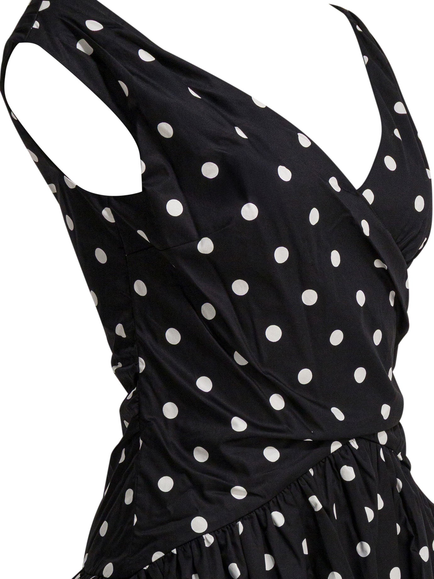 Self-Portrait Short flared dress - Black