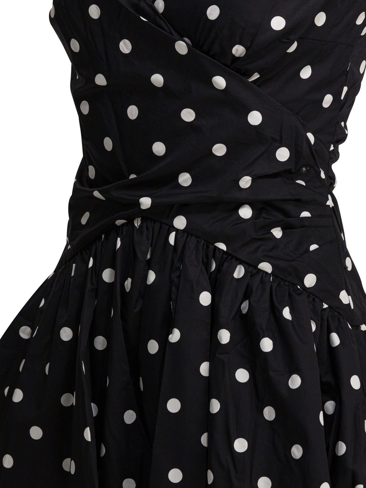 Self-Portrait Short flared dress - Black