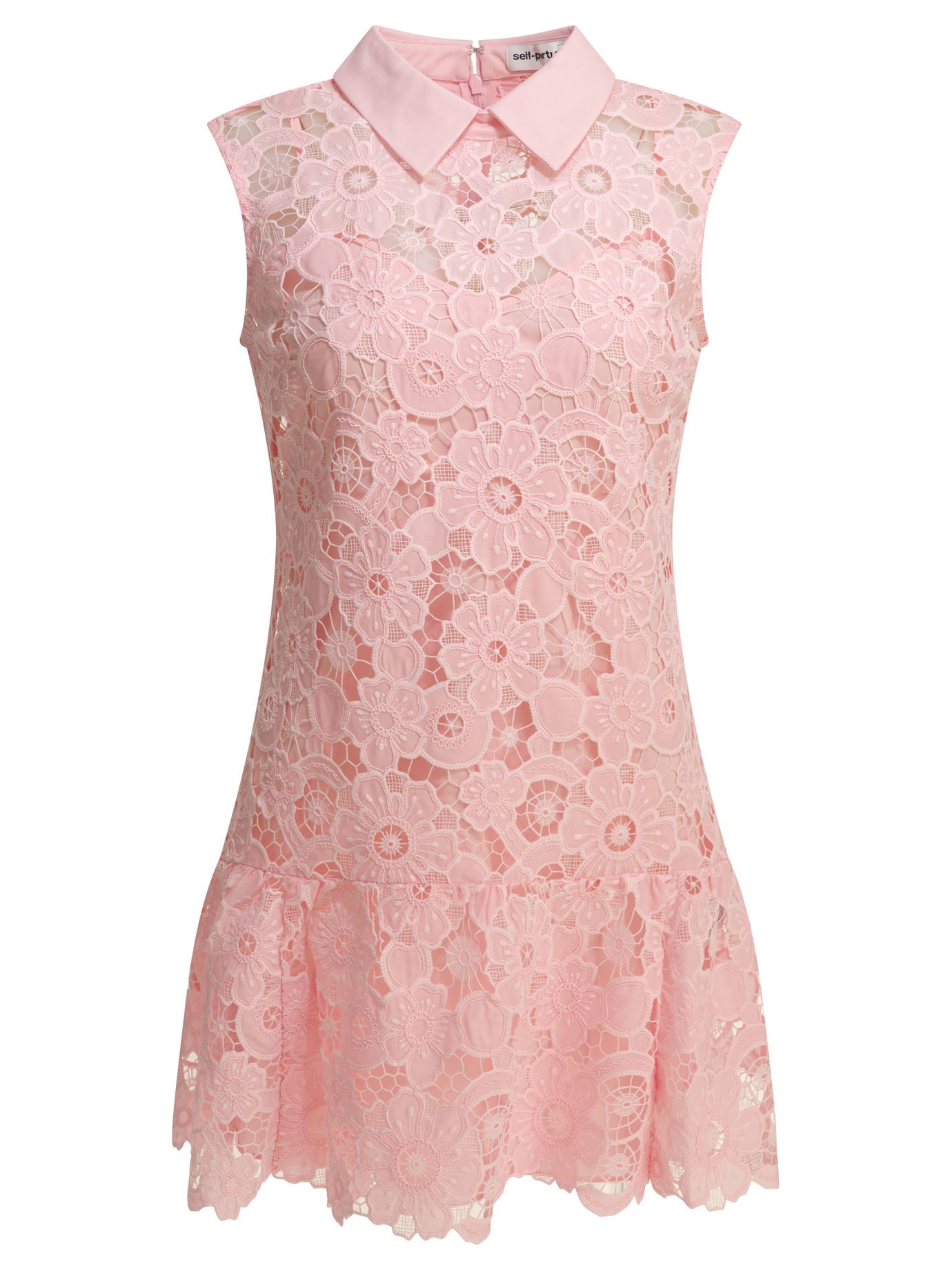 Self-Portrait Short A-line dress - Pink