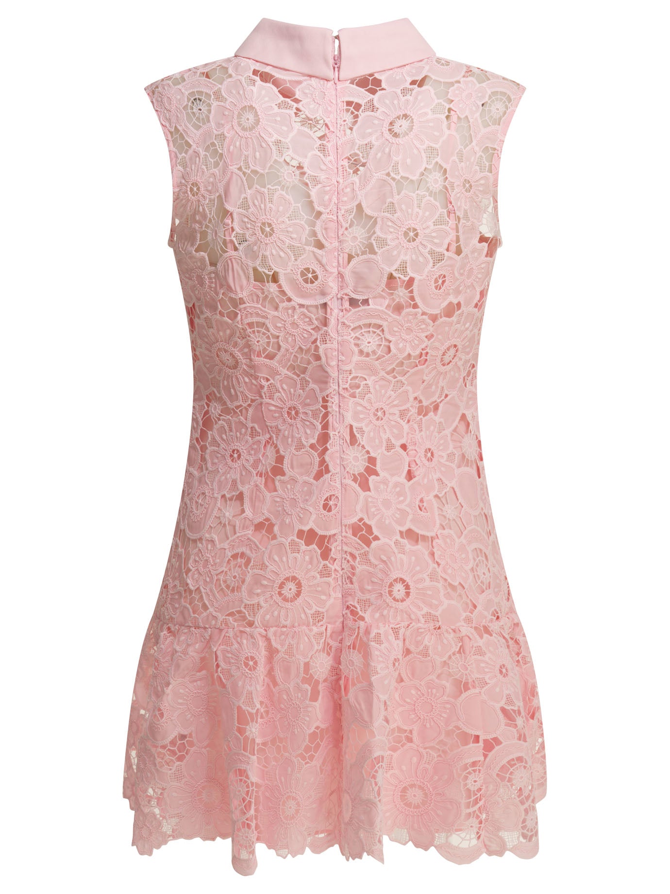 Self-Portrait Short A-line dress - Pink