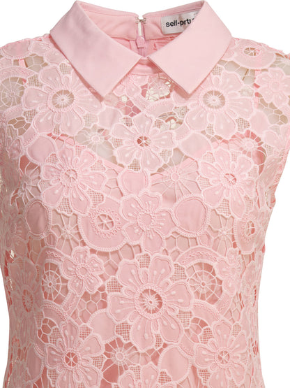 Self-Portrait Short A-line dress - Pink