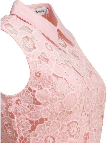 Self-Portrait Short A-line dress - Pink