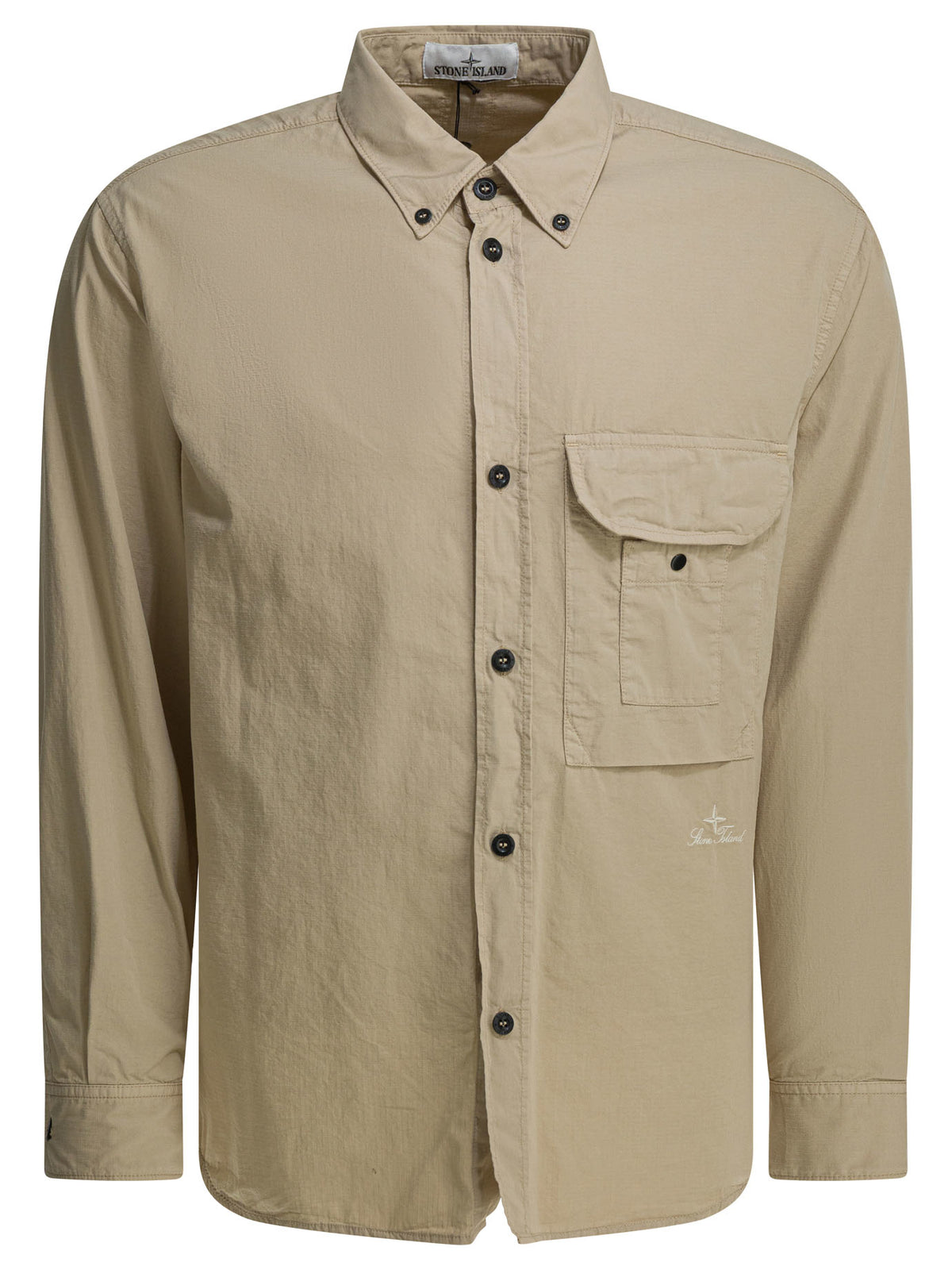 Stone Island Casual button-down shirt - Beige