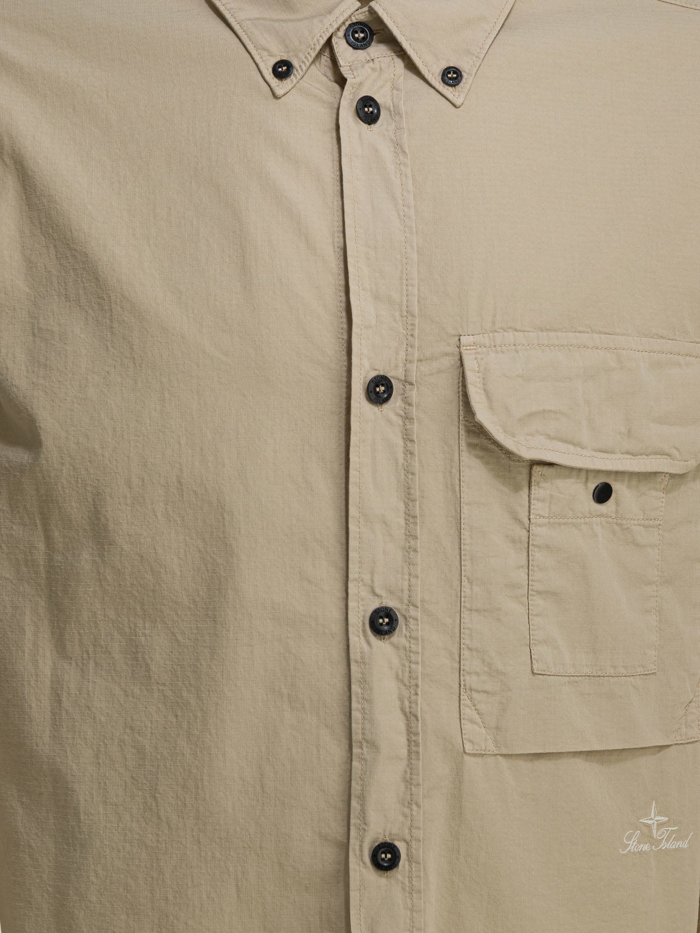 Stone Island Casual button-down shirt - Beige