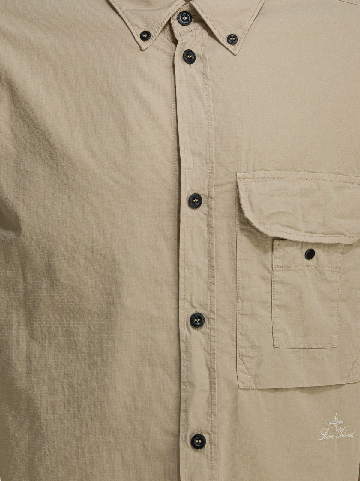 Stone Island Casual button-down shirt - Beige