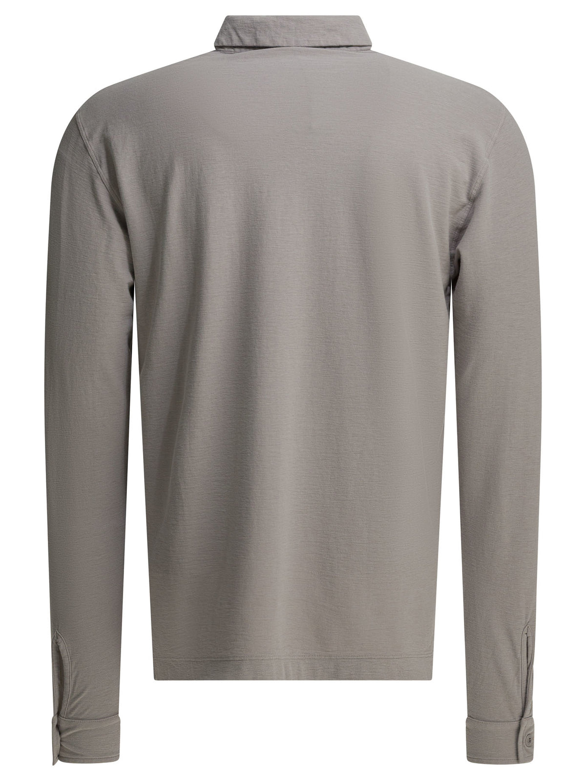 Stone Island Polo shirt with buttons and logo - Grey