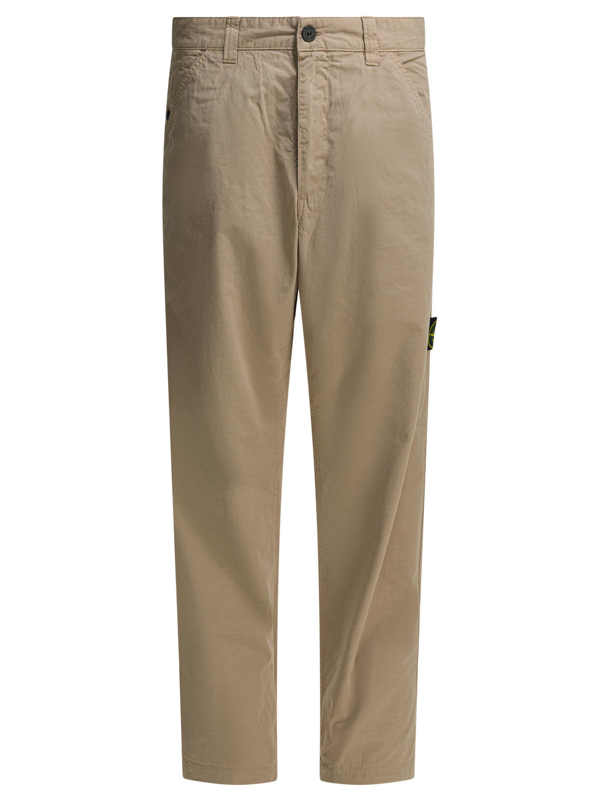 Stone Island "Ripstop" Casual pants - Beige