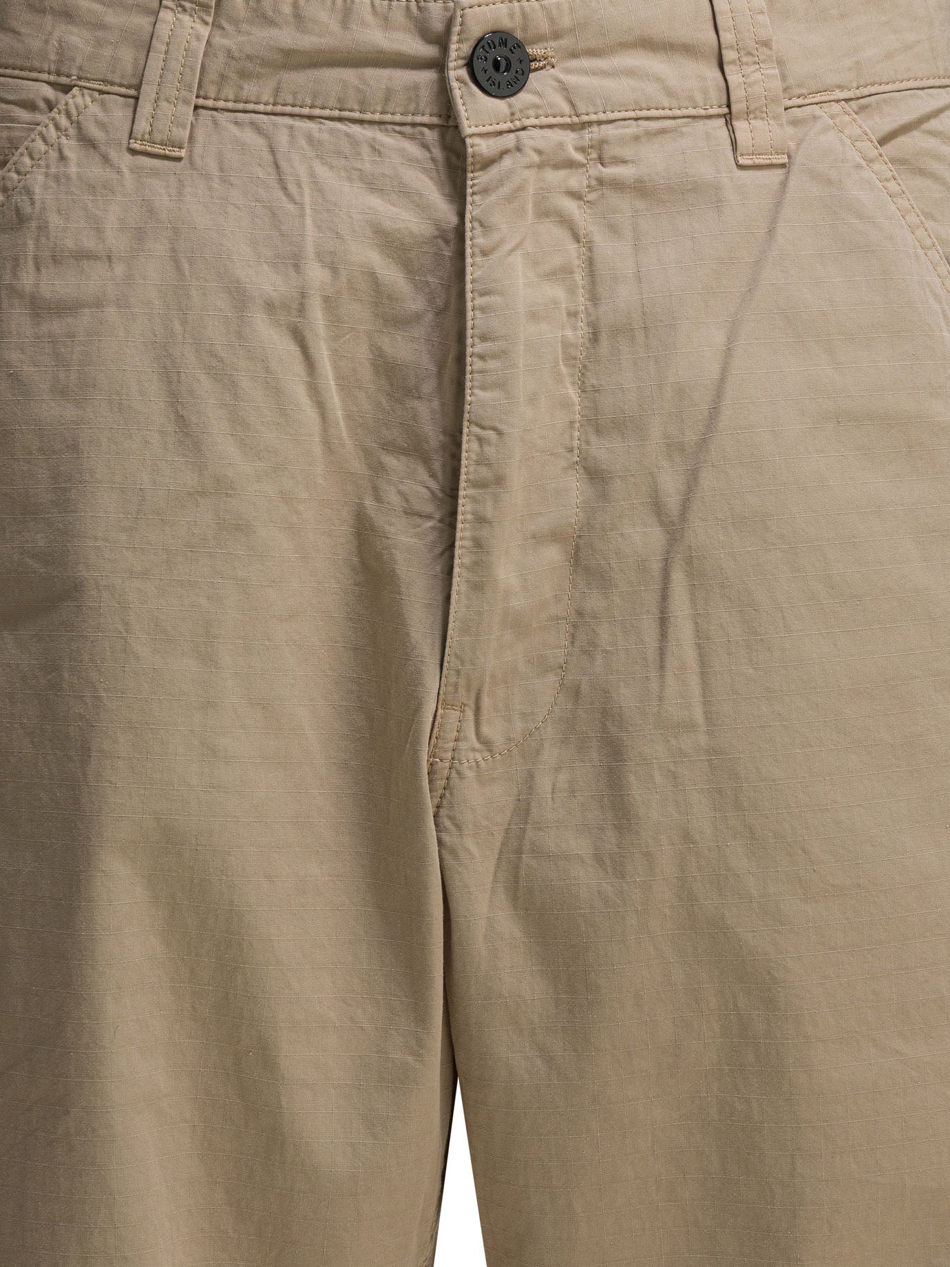 Stone Island "Ripstop" Casual pants - Beige