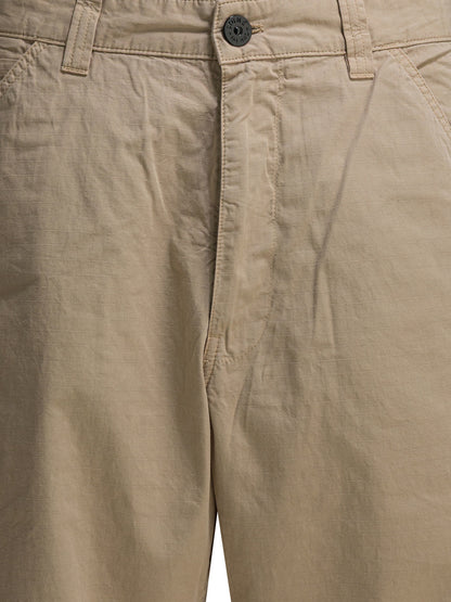 Stone Island "Ripstop" Casual pants - Beige