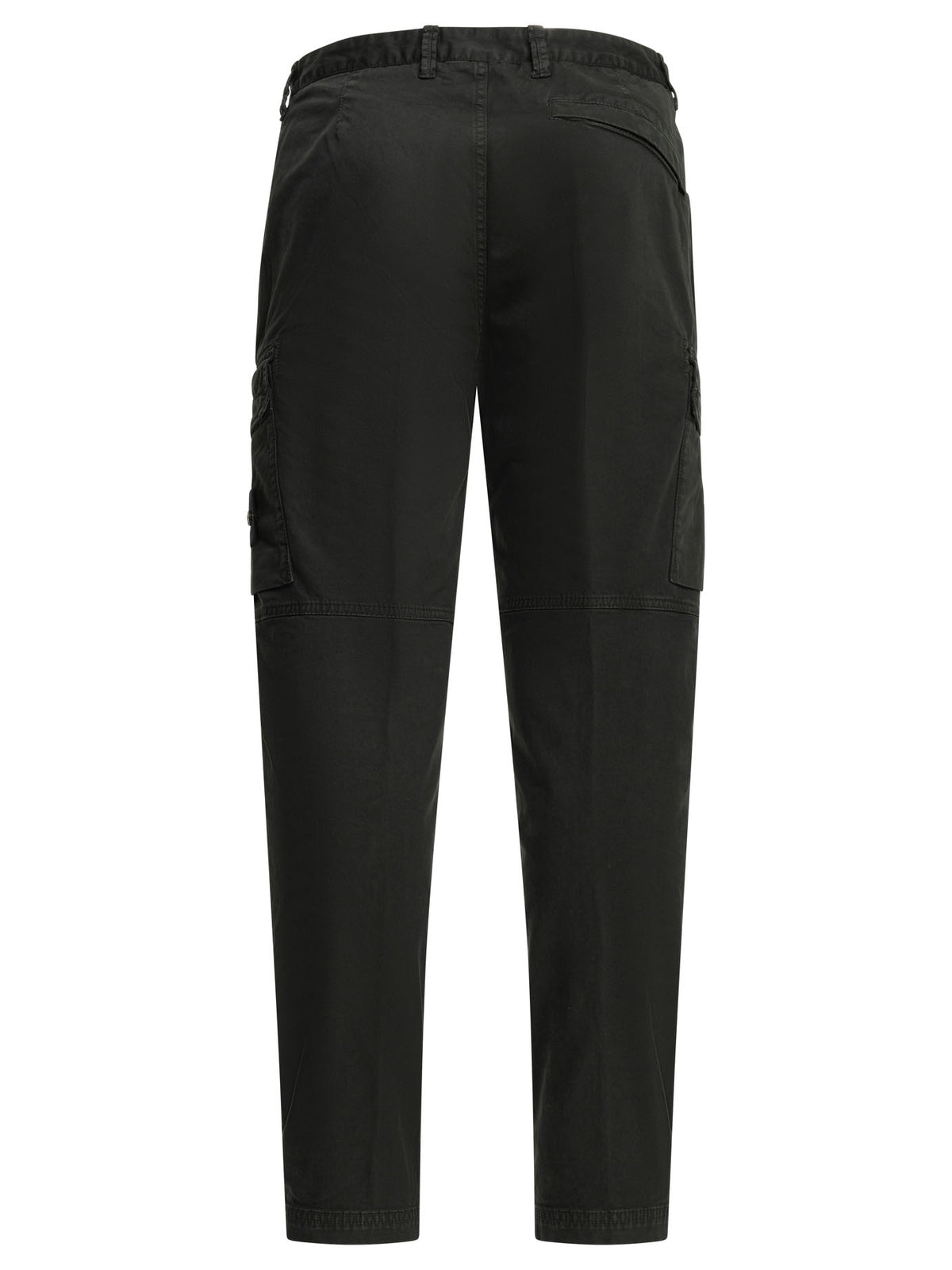 Stone Island "Old Effect" cargo pants - Black