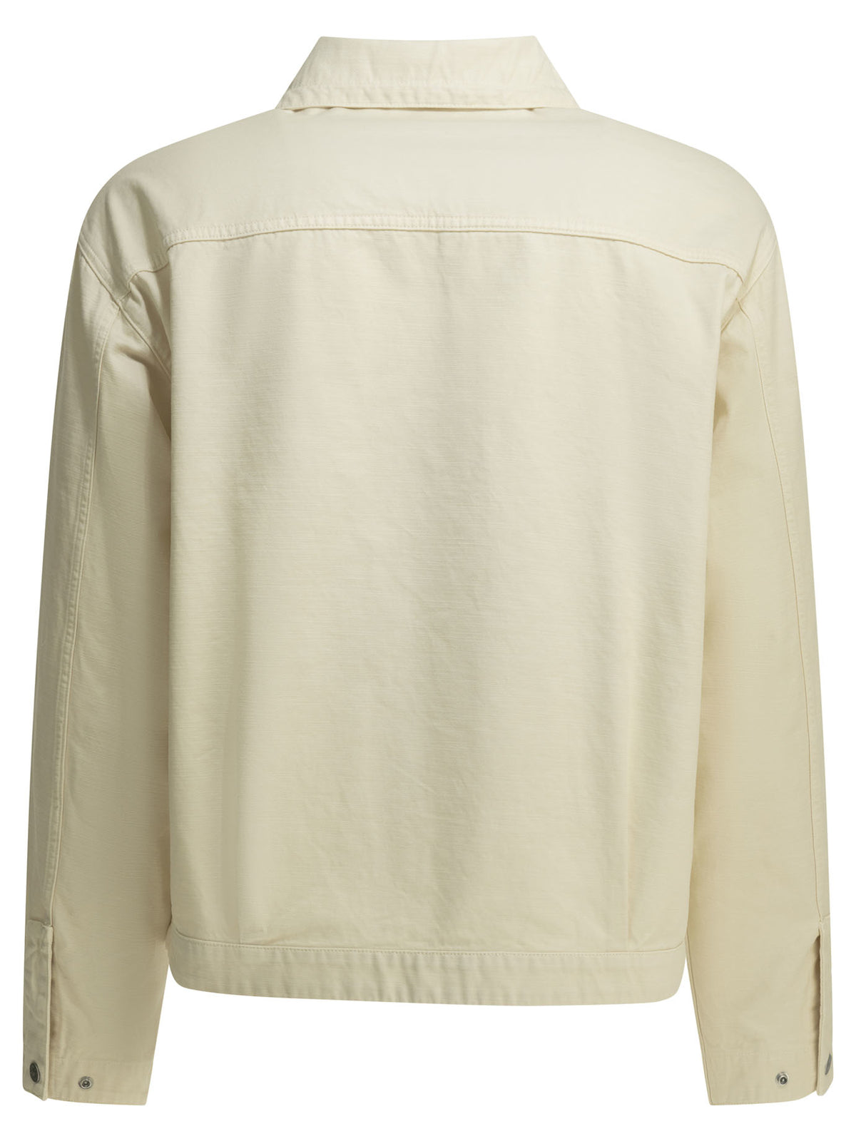 Stone Island Overshirt jacket with logo - White