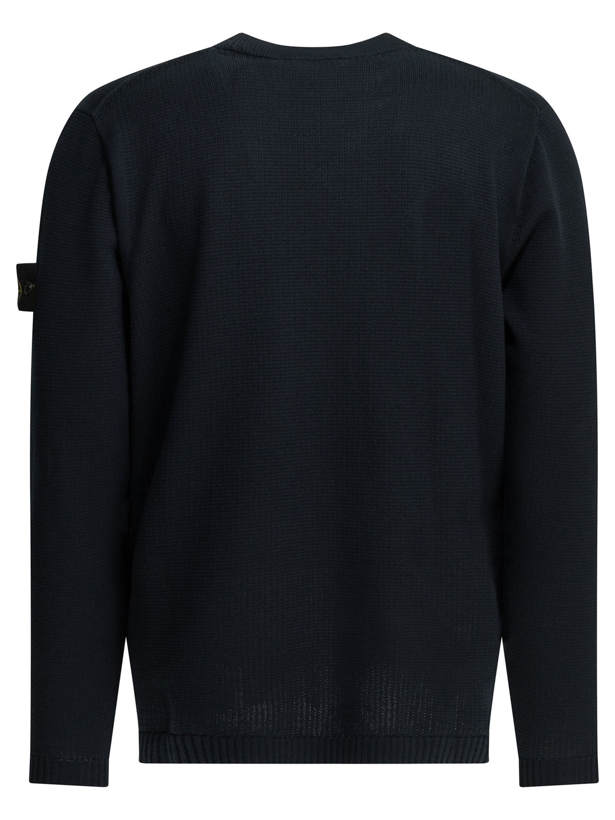 Stone Island Crew-neck sweater with logo - Blue