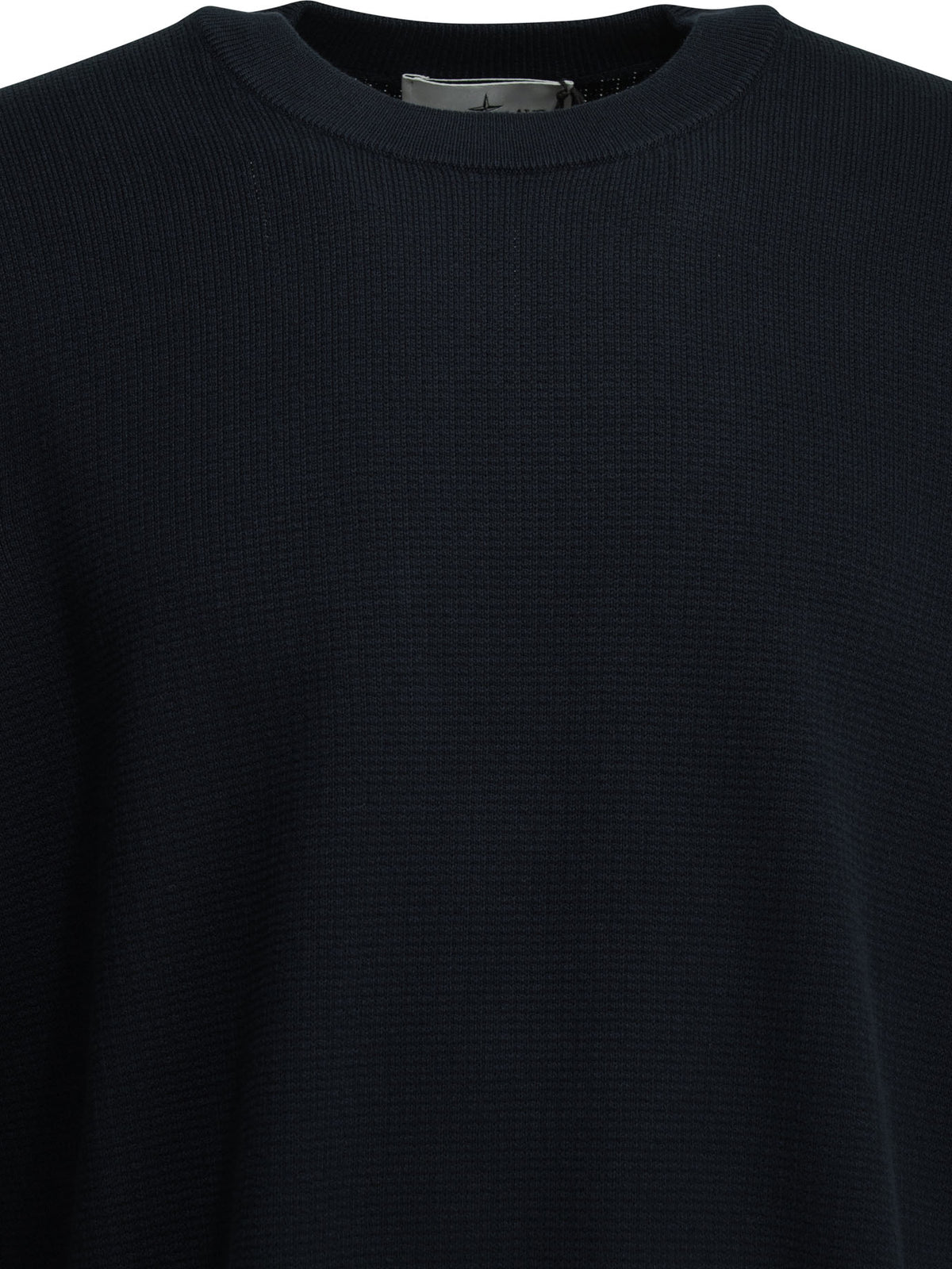Stone Island Crew-neck sweater with logo - Blue