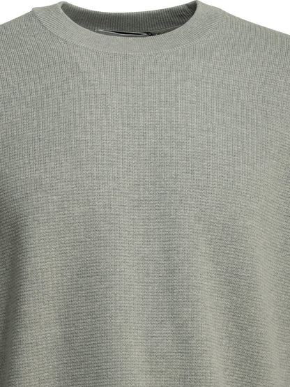 Stone Island Crew-neck sweater with logo - Grey