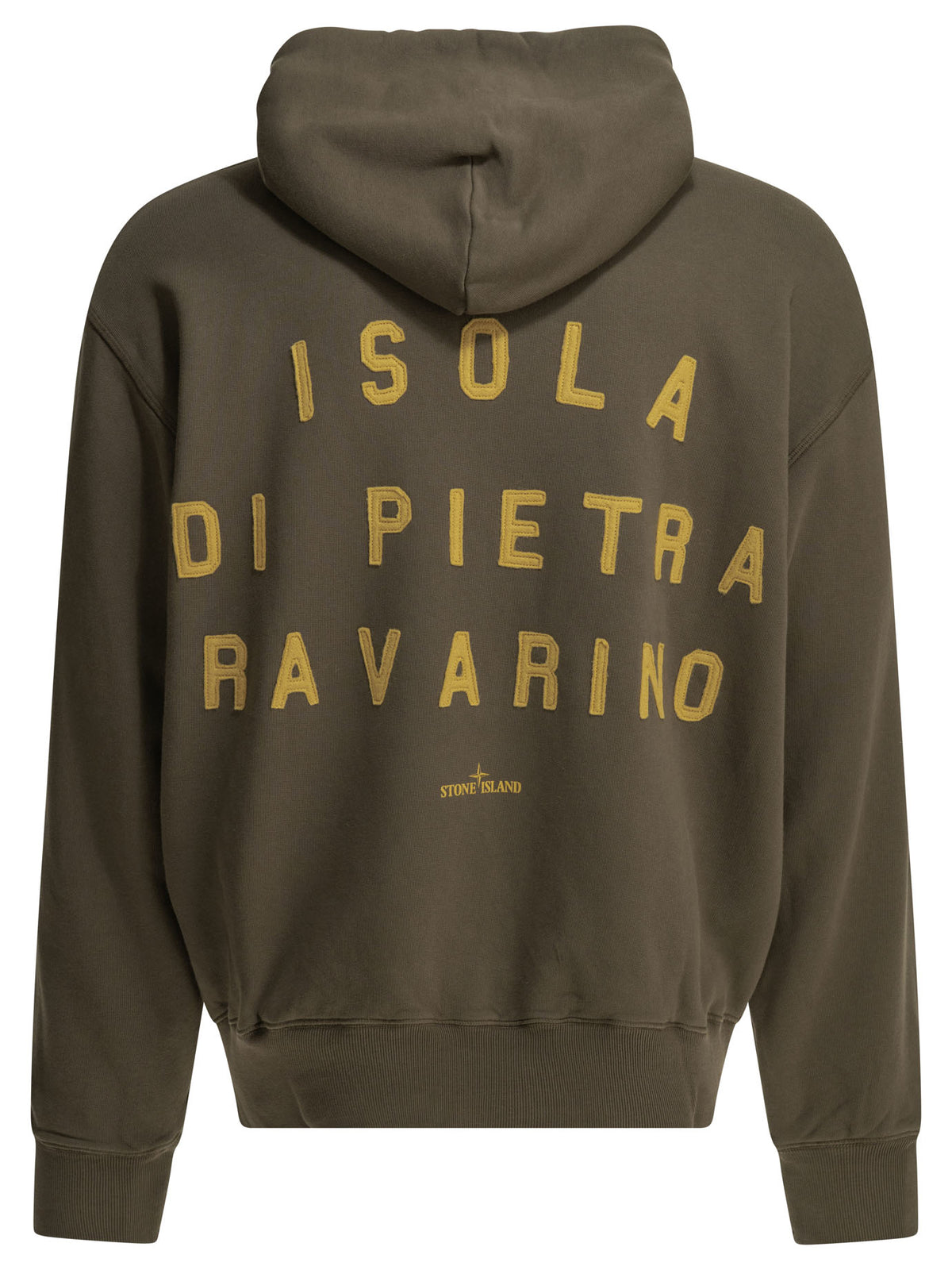 Stone Island Hoodie with logo - Brown