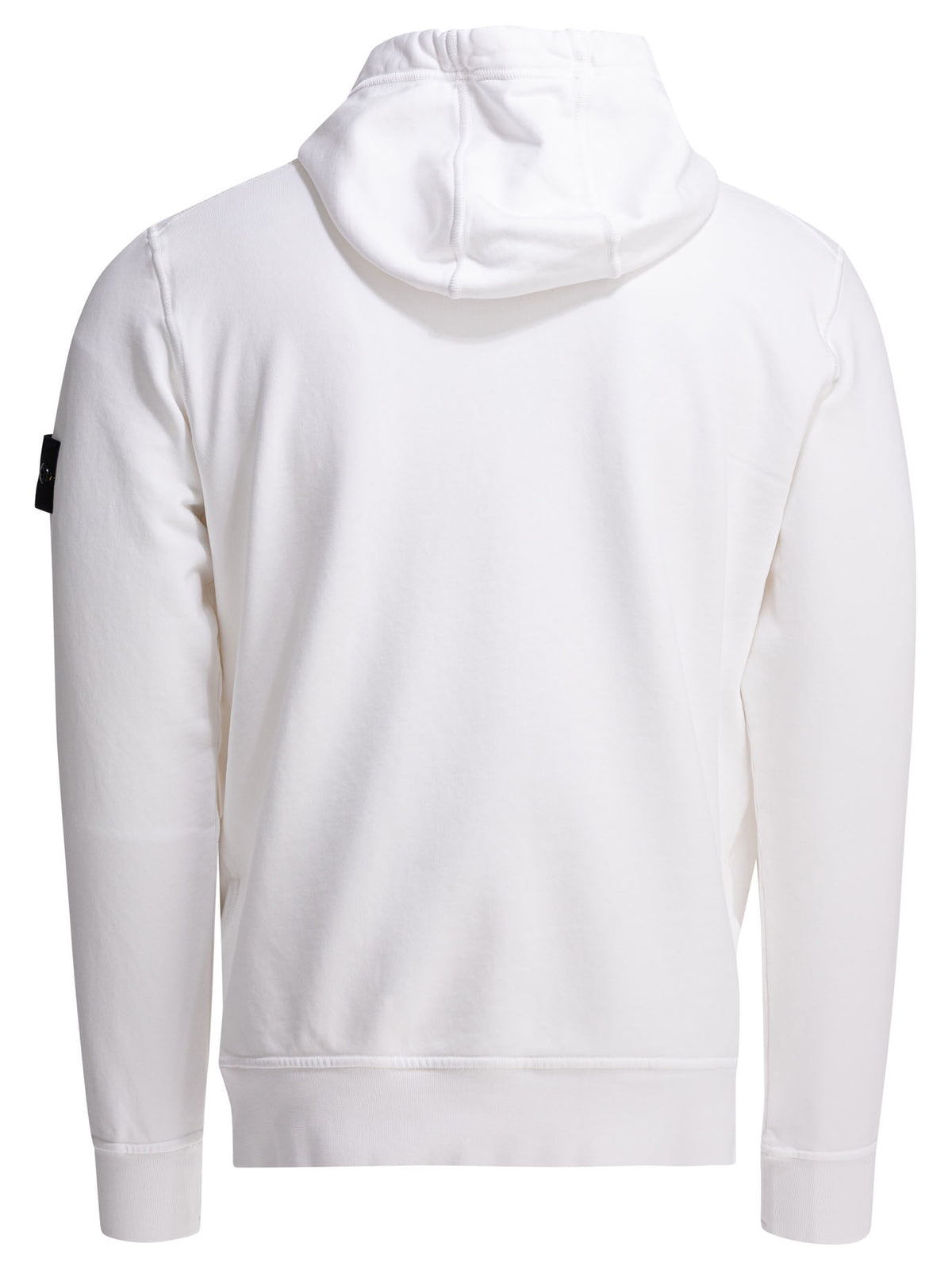 Stone Island Organic cotton hoodie - White