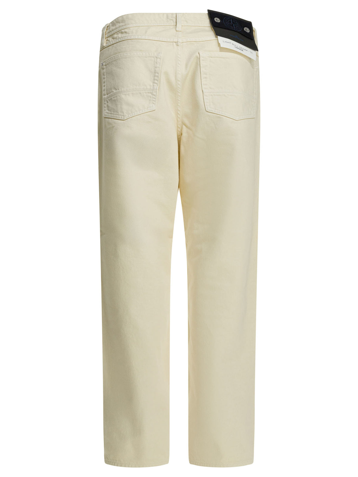 Stone Island Straight-leg jeans - White