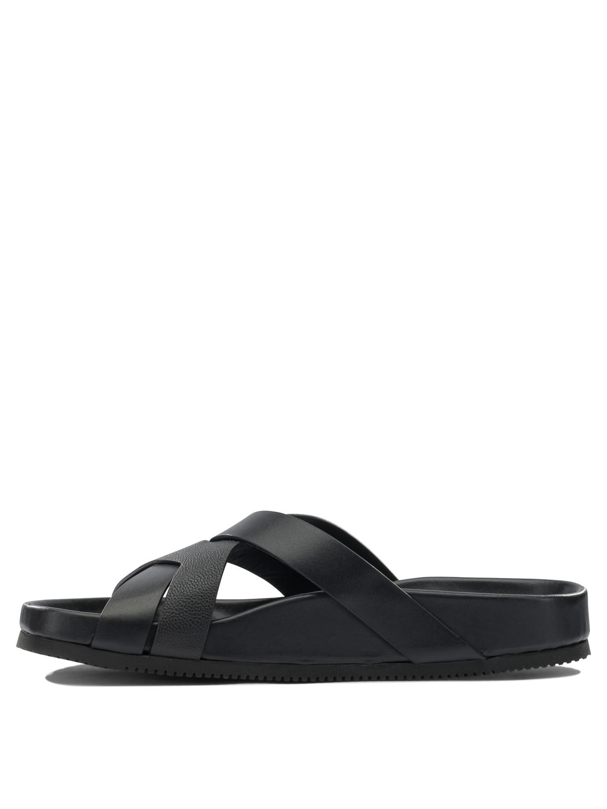 Tom Ford Braided leather slides - Black