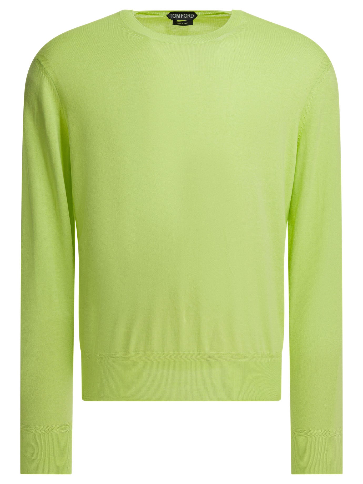 Tom Ford Cotton crewneck sweater - Green