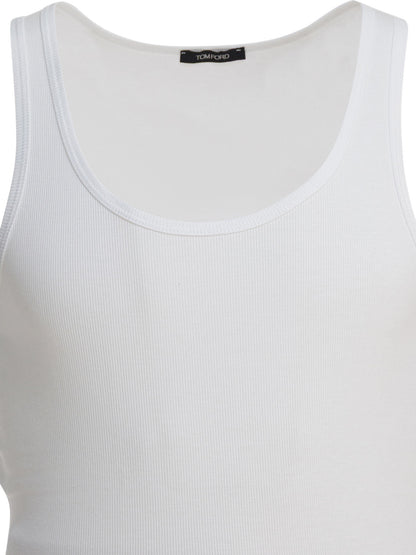 Tom Ford Cotton and modal undershirt - White