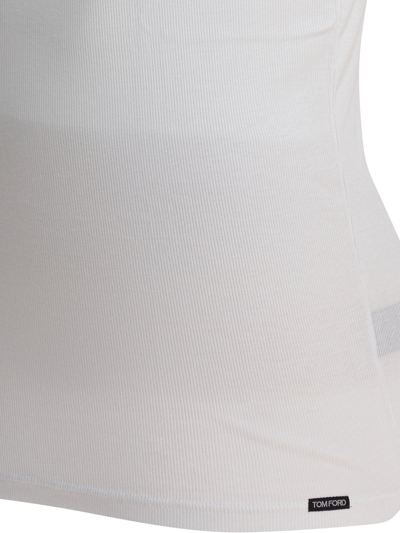 Tom Ford Cotton and modal undershirt - White