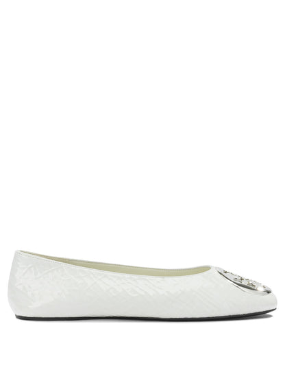 Tory Burch Ballerinas - White