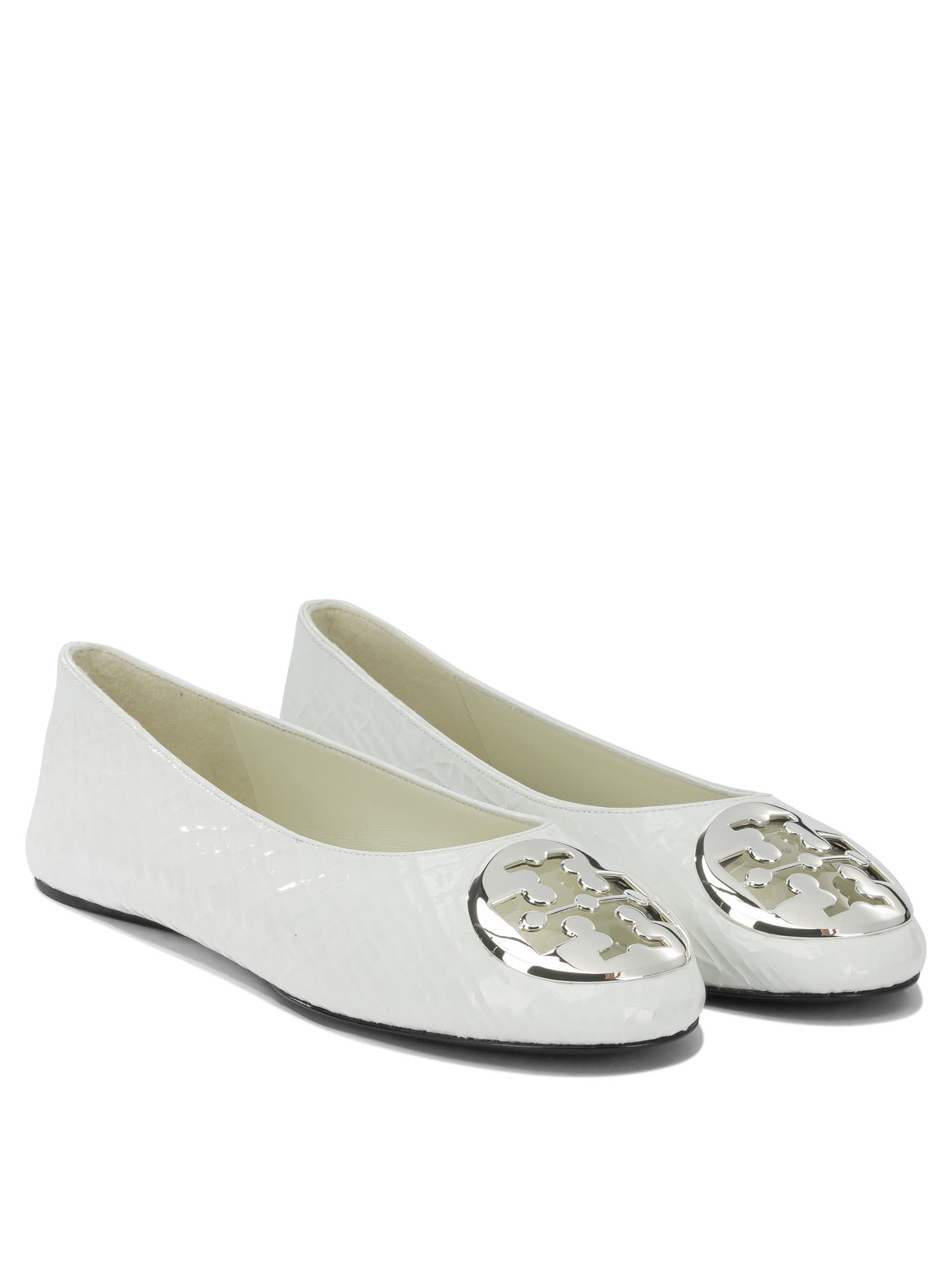 Tory Burch Ballerinas - White